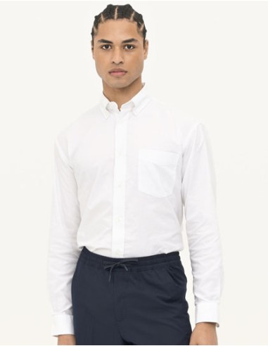 SOL-16000-Mens Oxford-Shirt Boston Long Sleeve